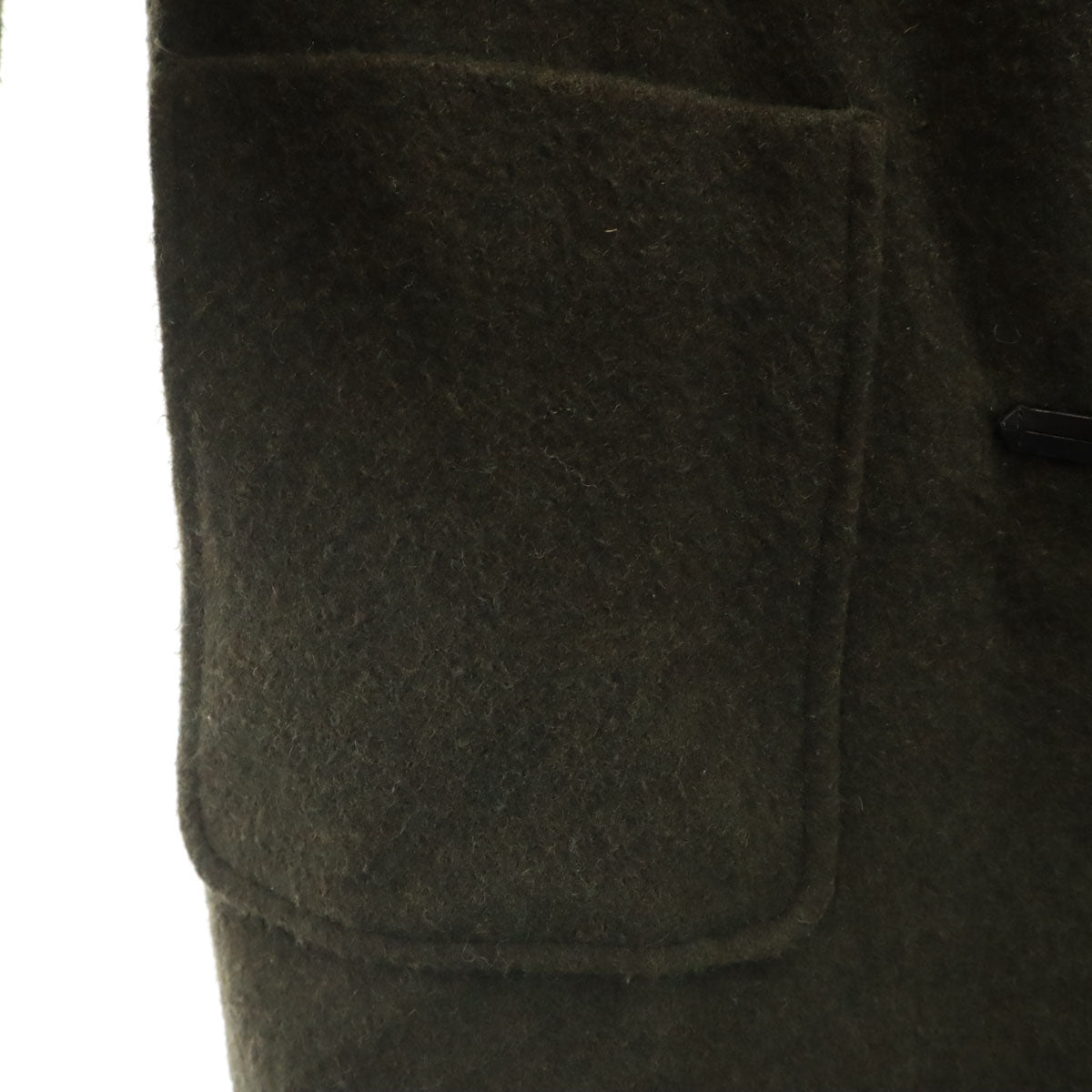 nano universe ナノユニバース 西川ダウン ダッフルコート 38 カーキ ダウンライナー付き レディース