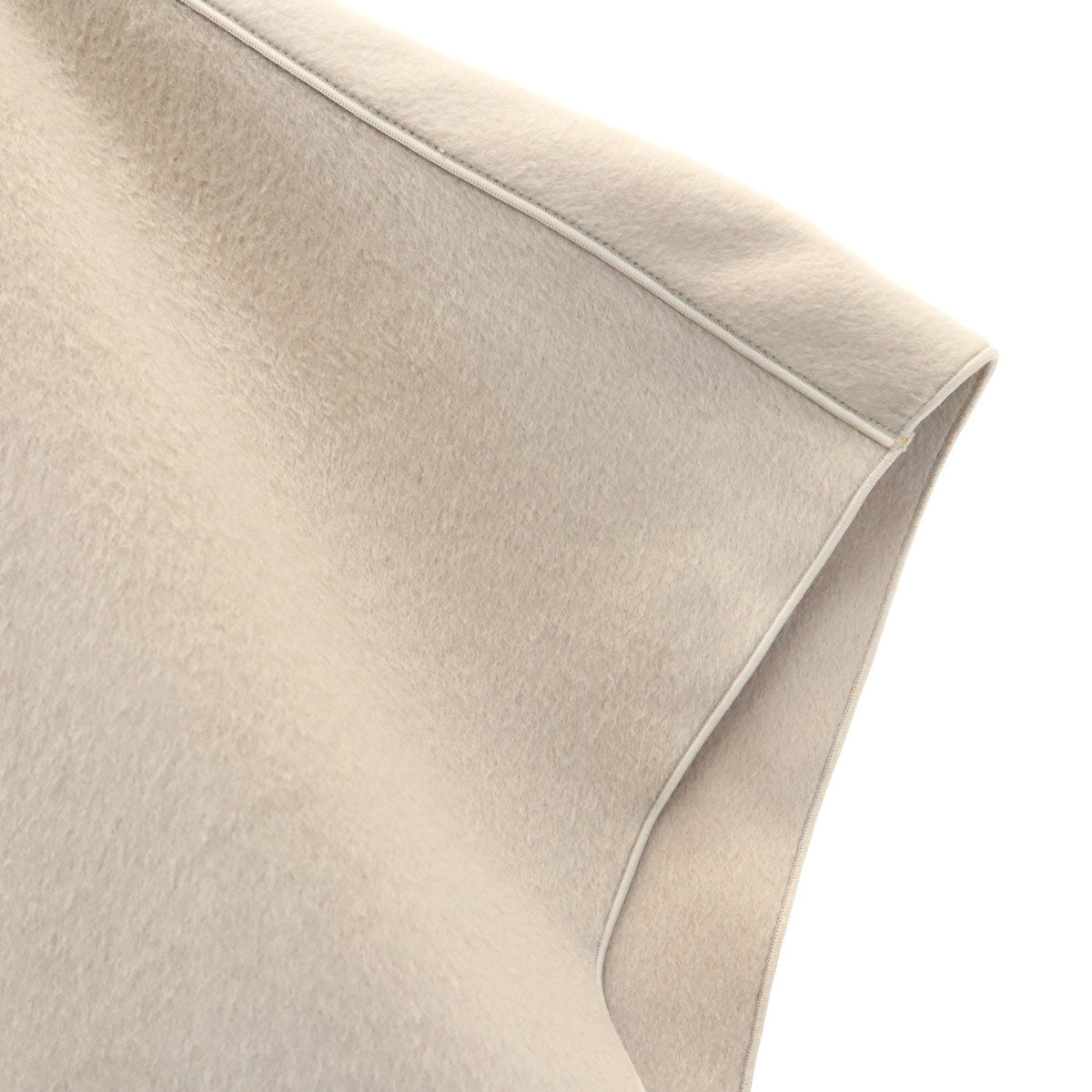 Maglia Plus マリアプラス サイドボタン ウールケープ コート F ベージュ レディース