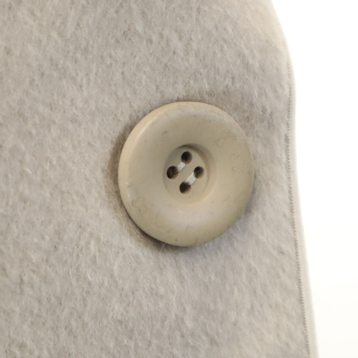 Maglia Plus マリアプラス サイドボタン ウールケープ コート F ベージュ レディース