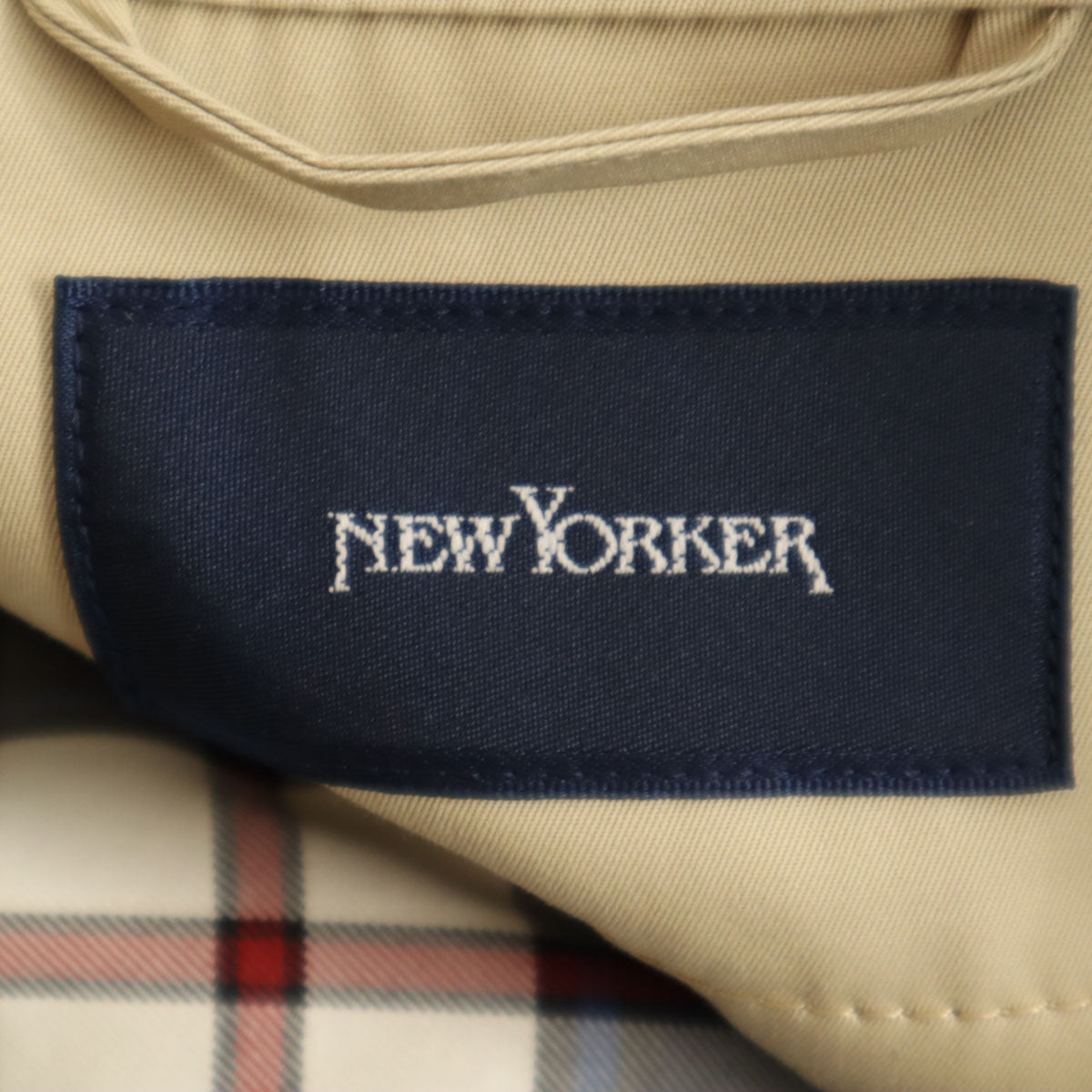 未使用 NEWYORKER ニューヨーカー トレンチコート 11AR ベージュ ライナー付き レディース