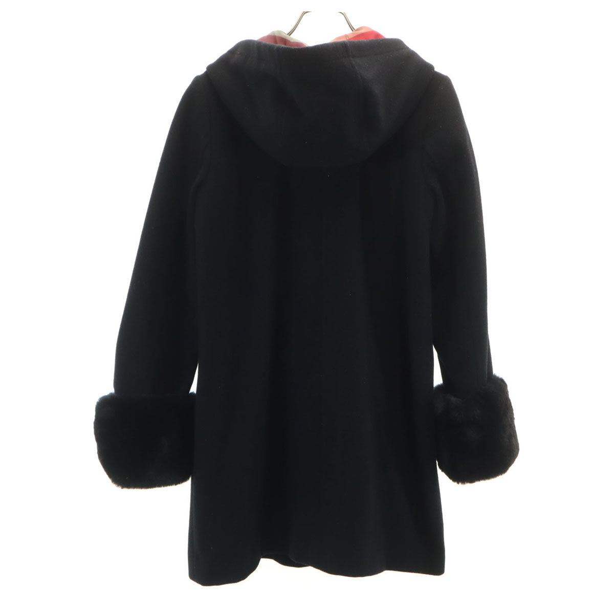 BLUE LABEL CRESTBRIDGE ブルーレーベルクレストブリッジ ウールコート 38 ブラック レディース