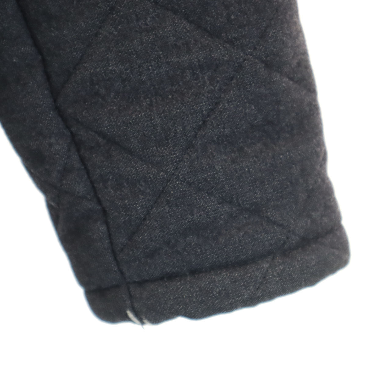 Mackintosh マッキントッシュ スコットランド製 キルティングコート 36 チャコールグレー レディース