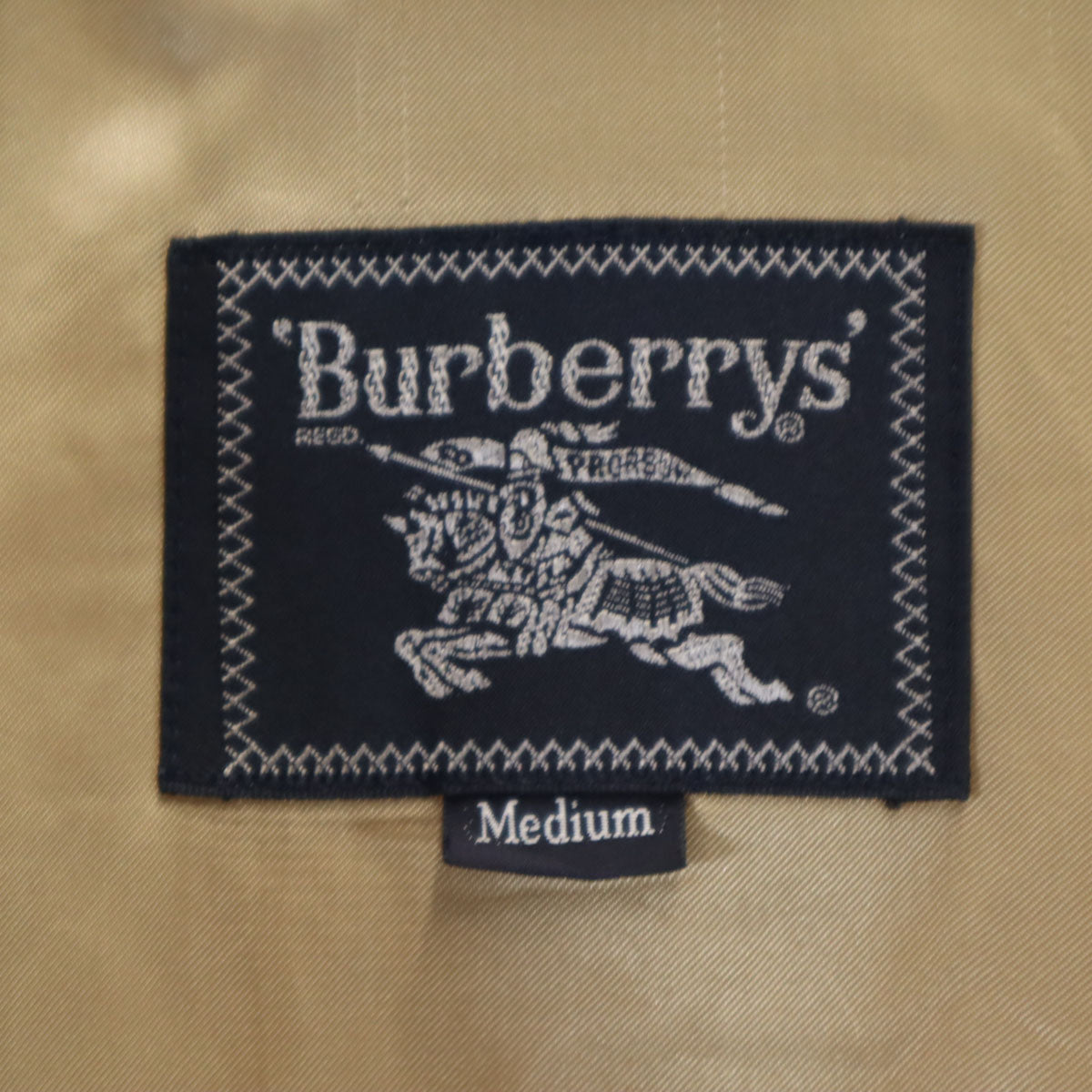 Burberrys バーバリーズ 90s ステンカラーコート M グレージュ メンズ
