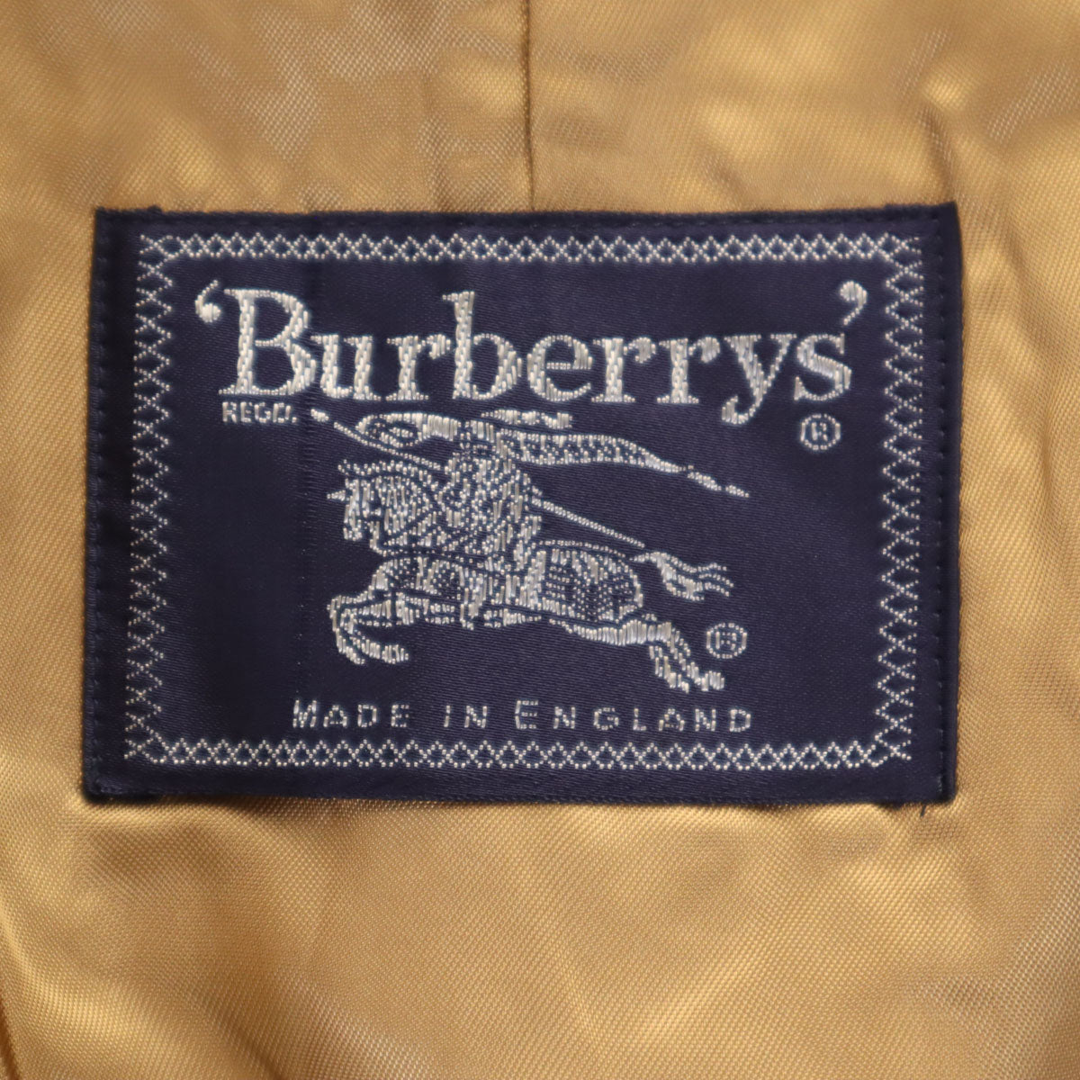 Burberrys バーバリーズ 90s 英国製 オールド ステンカラーコート 46 ベージュ ライナー付き メンズ