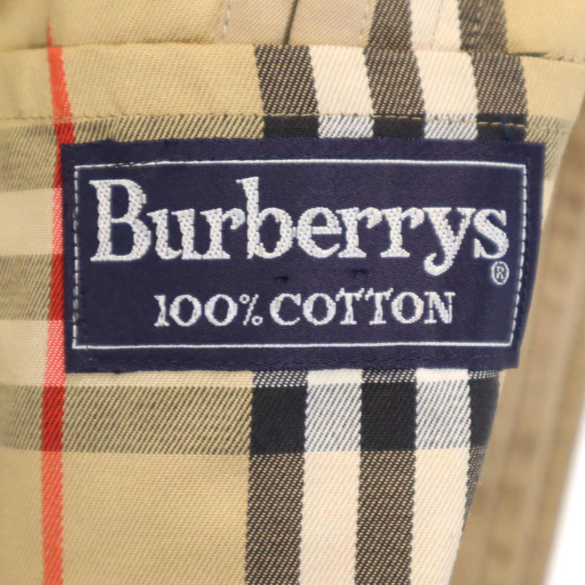 Burberrys バーバリーズ 90s 英国製 オールド ステンカラーコート 46 ベージュ ライナー付き メンズ