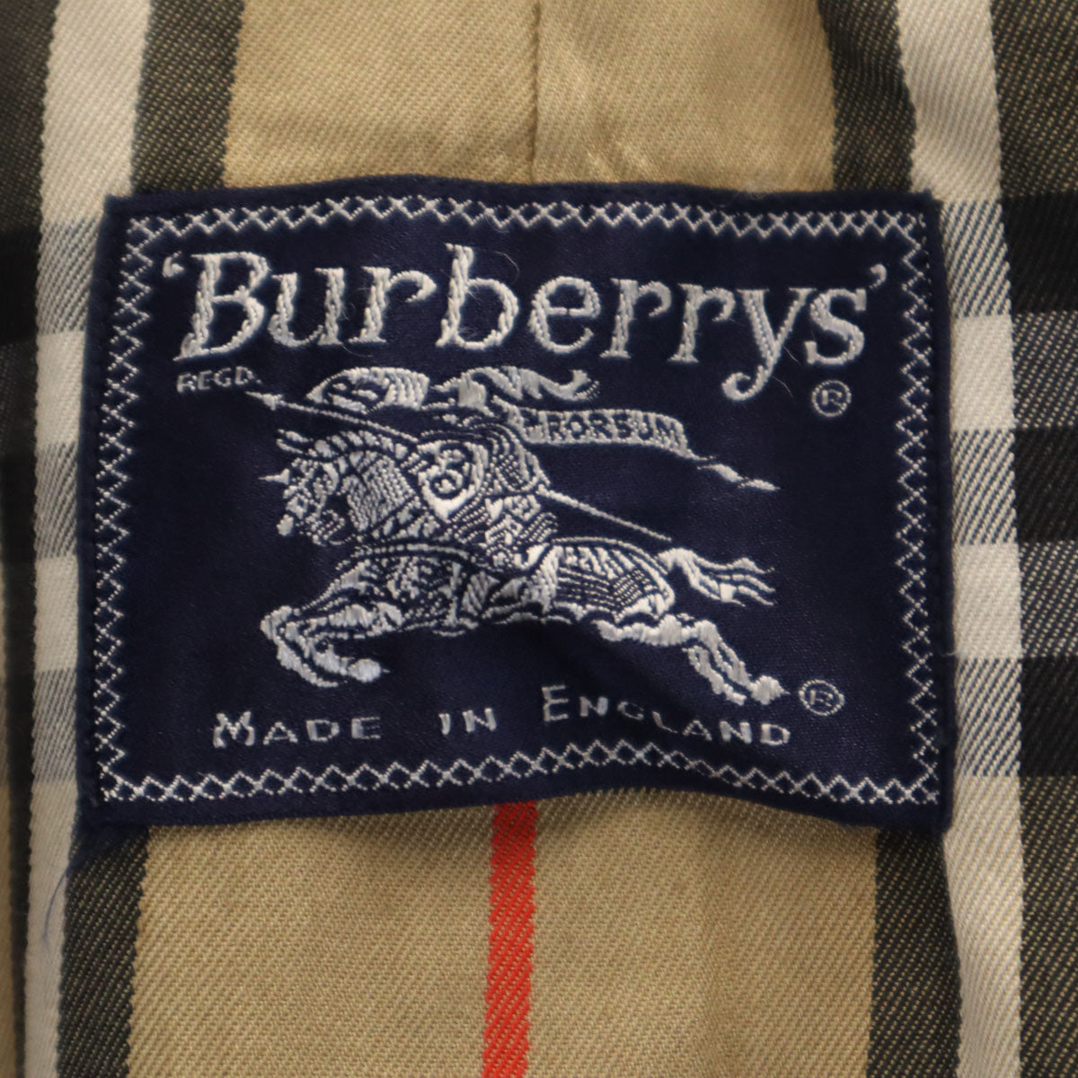 Burberrys バーバリーズ 80s 英国製 ヴィンテージ ステンカラーコート オリーブ メンズ