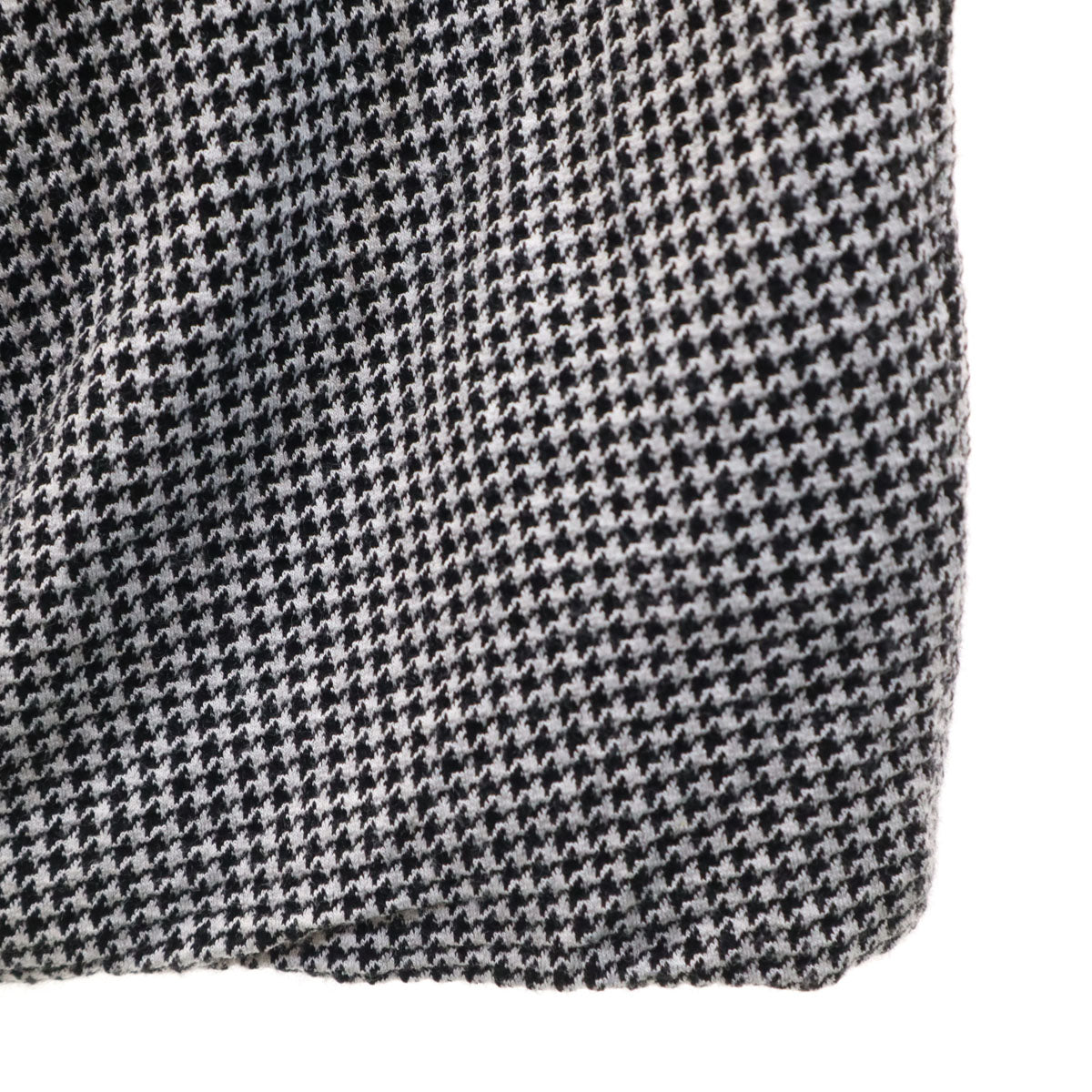 MAX MARA マックスマーラ 千鳥格子柄 長袖 ロングワンピース 36 ブラック系 レディース