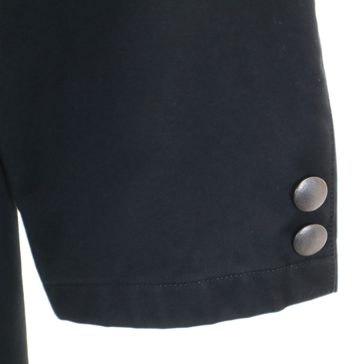 Yohji Yamamoto POUR HOMME ヨウジヤマモトプールオム 日本製 チェスターコート 2 ブラック メンズ
