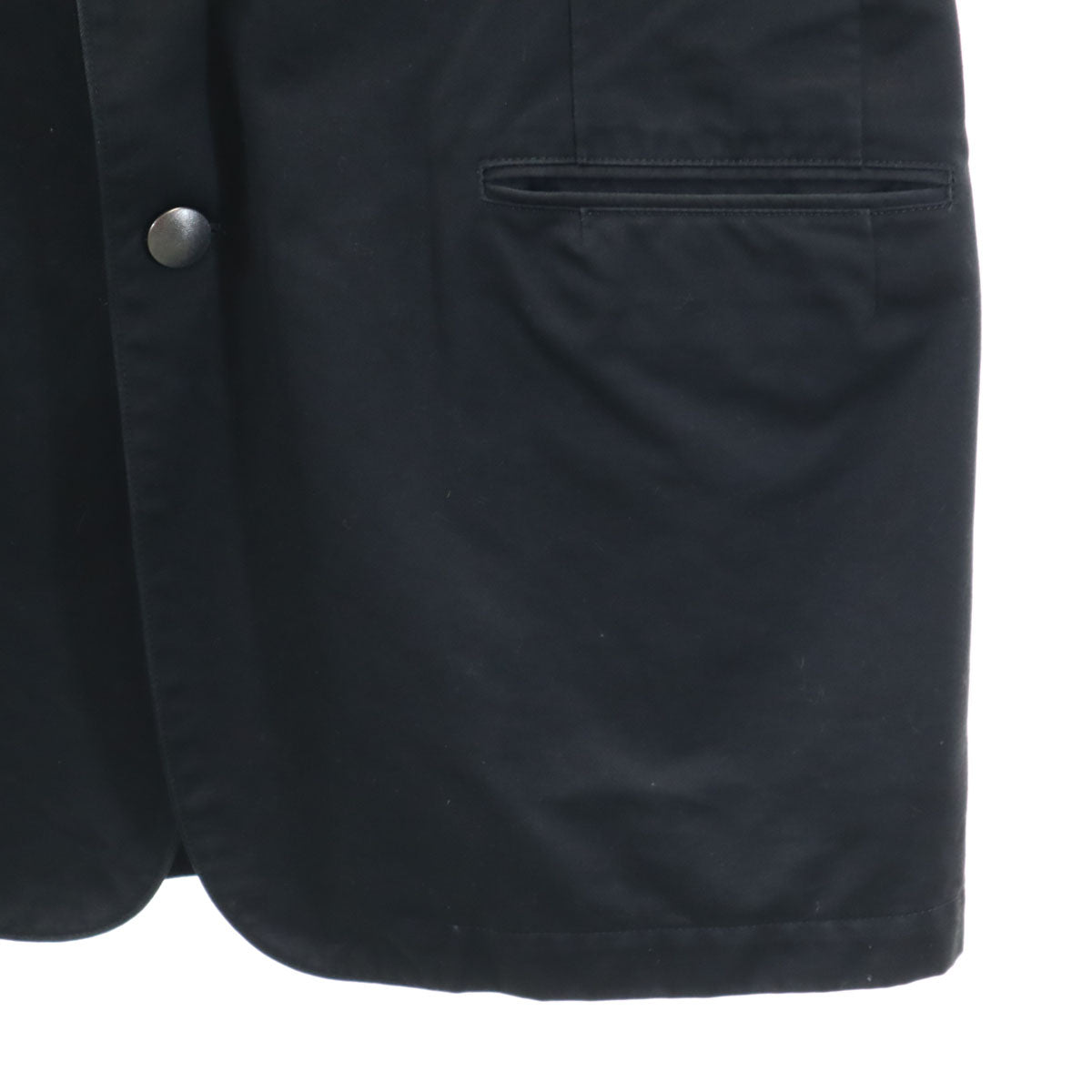 Yohji Yamamoto POUR HOMME ヨウジヤマモトプールオム 日本製 チェスターコート 2 ブラック メンズ