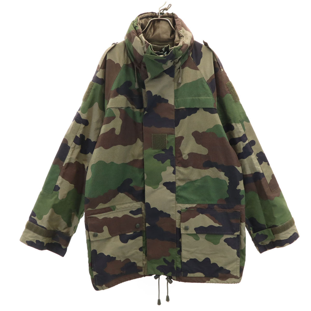 FRENCH ARMY フランス軍 カモフラ柄 レインジャケット 96L カーキ 迷彩 メンズ