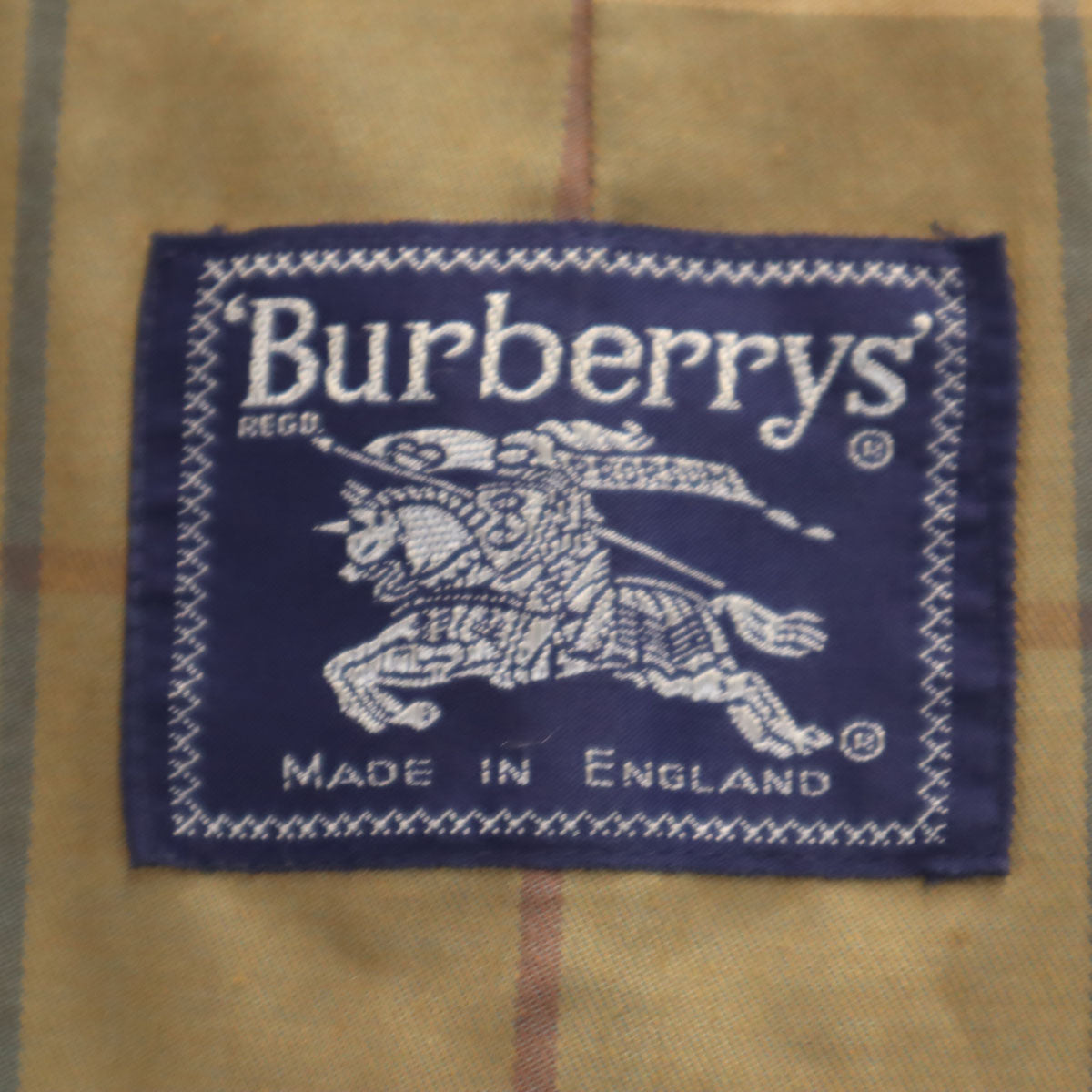Burberrys バーバリーズ 80s 英国製 ヴィンテージ ステンカラーコート 8 ベージュ レディース