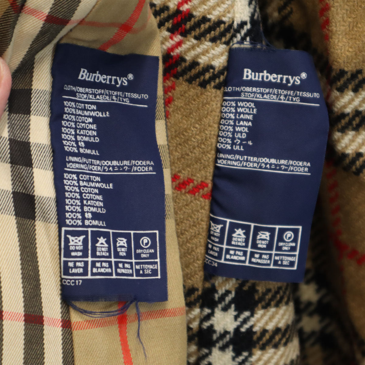 Burberrys バーバリーズ 80s 英国製 ヴィンテージ ステンカラーコート 36 オリーブ系 ライナー付き メンズ