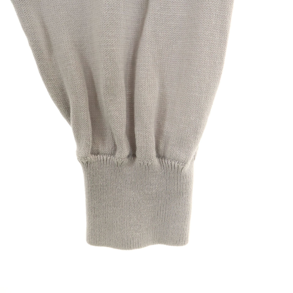 Maison Martin Margiela メゾンマルタンマルジェラ イタリア製 1 長袖 ニット ワンピース L グレー レディース