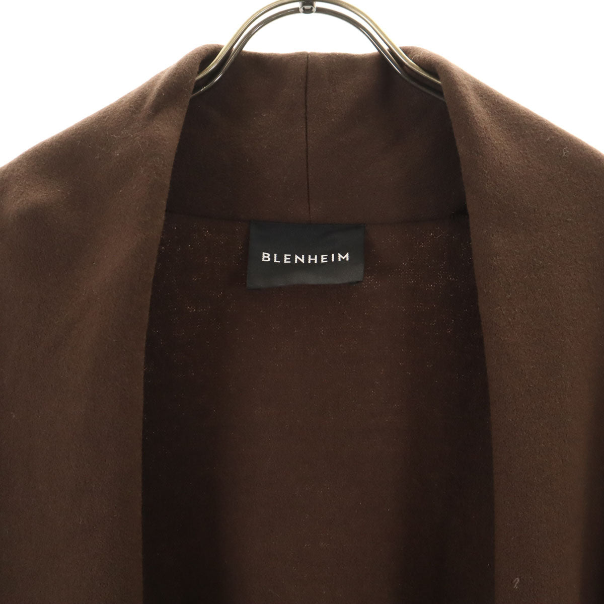 BLENHEIM ブレンヘイム 日本製 ガウンコート S ブラウン レディース