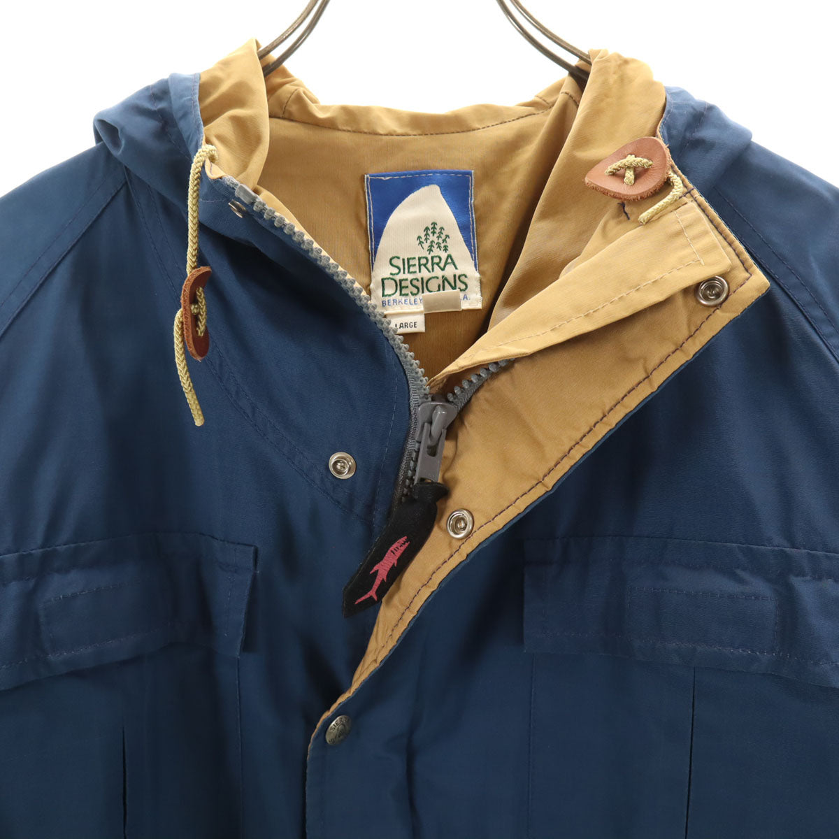SIERRA DESIGNS シェラデザインズ 70s ヴィンテージ 60/40クロス マウンテンパーカー L 青紺系 ジャケット メンズ