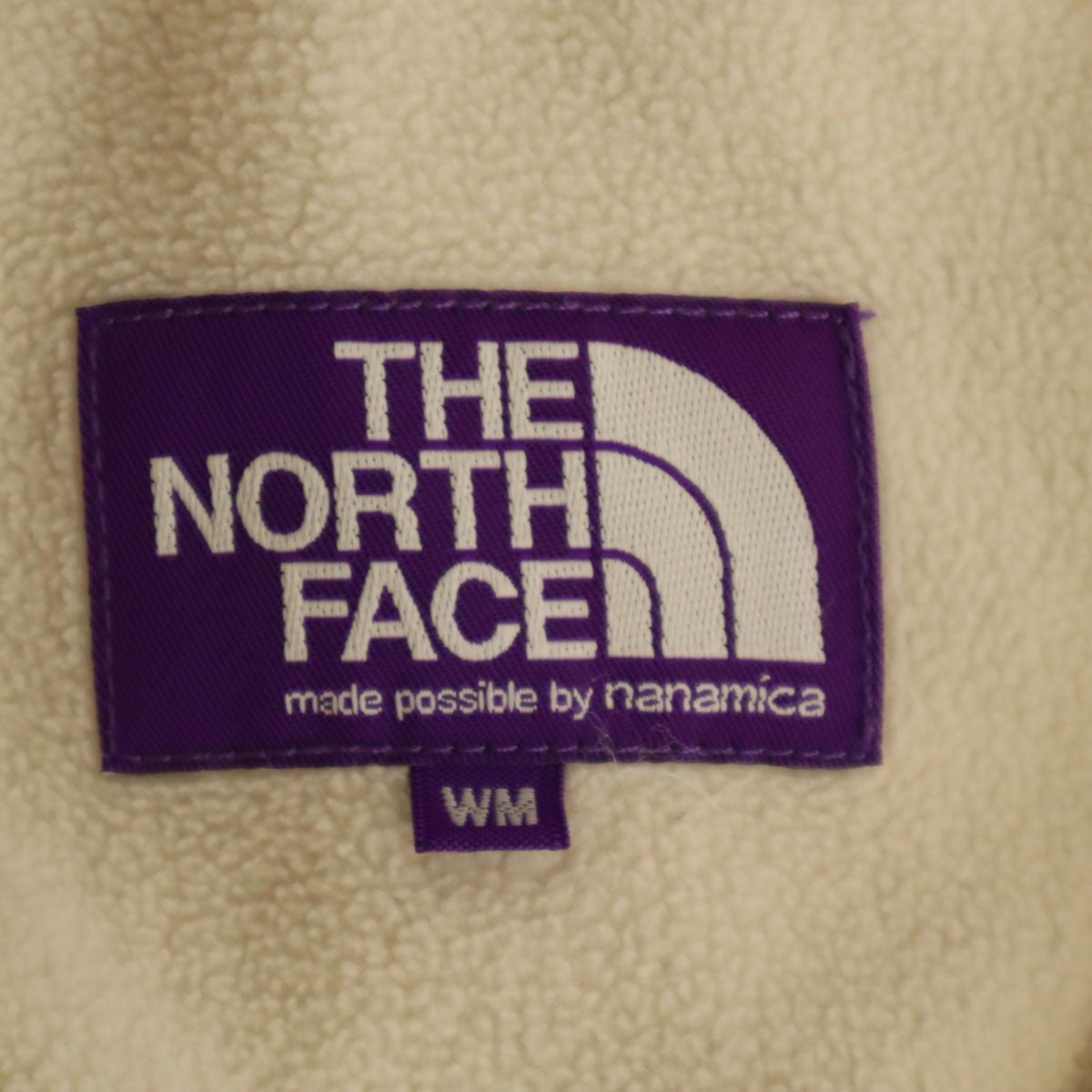 THE NORTH FACE ノースフェイス パープルレーベル 長袖 フリース ワンピース WM アイボリー NAW2053N アウトドア レディース