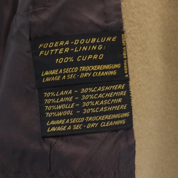 Herno ヘルノ イタリア製 カシミヤブレンド コート ベージュ レディース