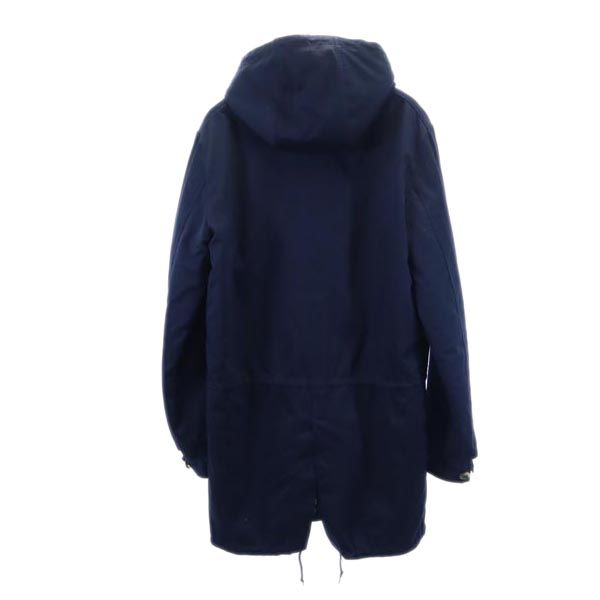 アーペーセー 2WAY 中綿コート XS ネイビー A.P.C. 裏ボア ライナー付き メンズ