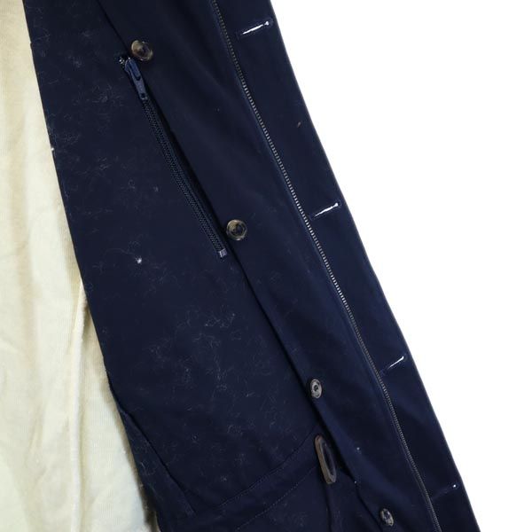 アーペーセー 2WAY 中綿コート XS ネイビー A.P.C. 裏ボア ライナー付き メンズ