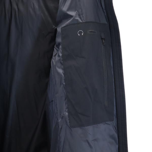 UNIQLO ユニクロ シームレス ダウンコート L ネイビー系 レディース