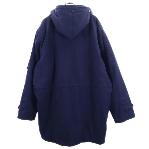 3SUISSES トロワスイス コート ネイビー系 ボアライナー付き メンズ