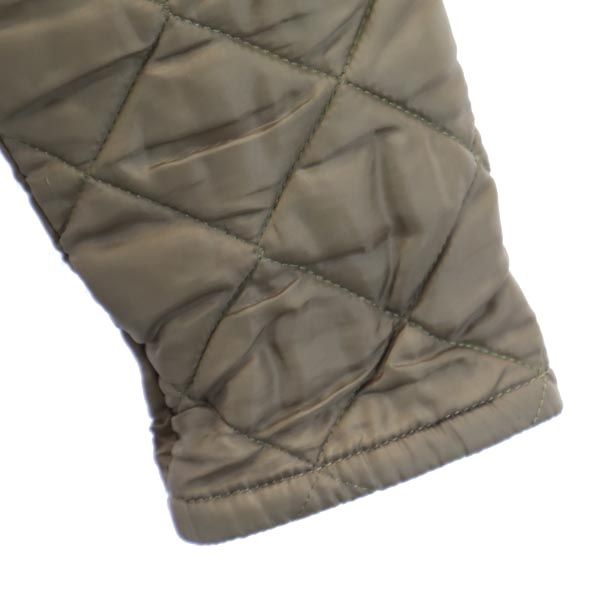 LAVENHAM ラベンハム キルティングコート 6 ブラウン系 フード レディース