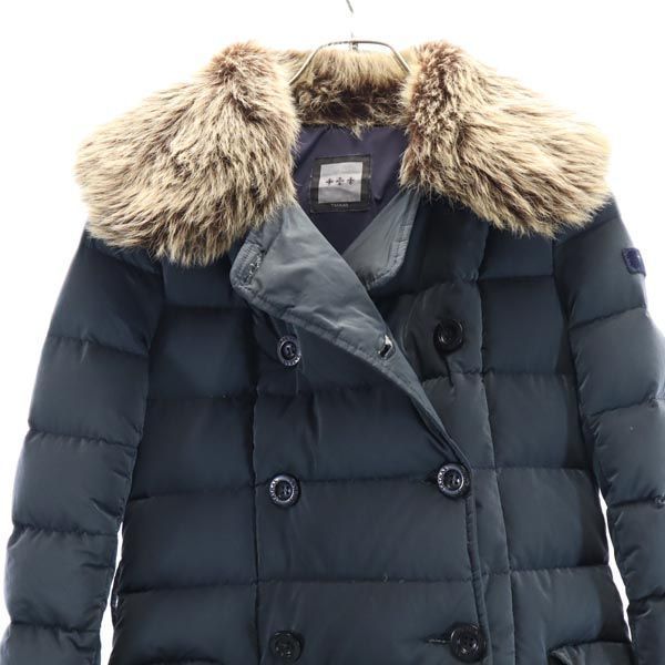 TATRAS タトラス リアルファー ダウンコート 2 グレー系 レディース