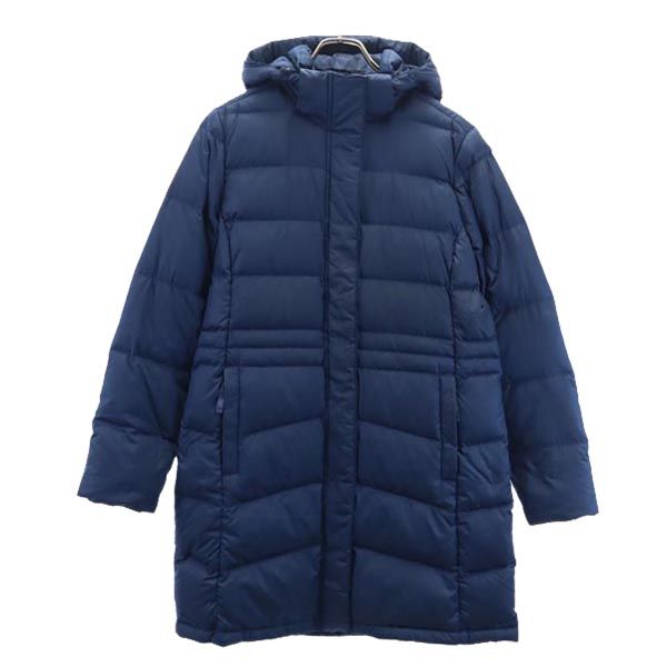 L.L.Bean エルエルビーン ダウンコート M ネイビー フード レディース 