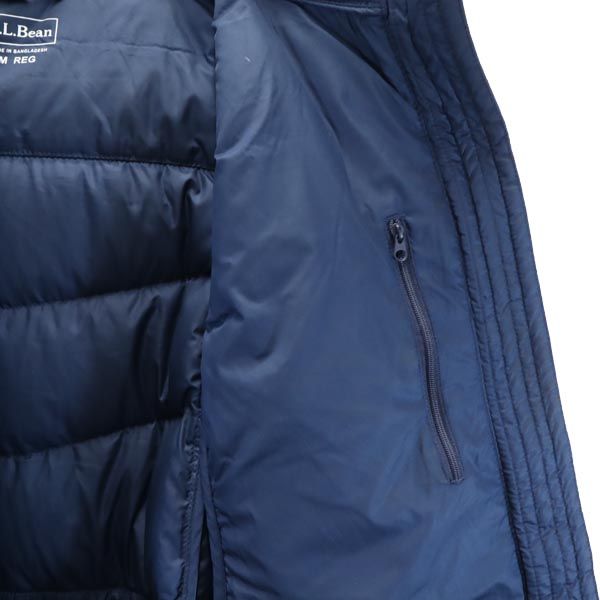 L.L.Bean エルエルビーン ダウンコート M ネイビー フード レディース