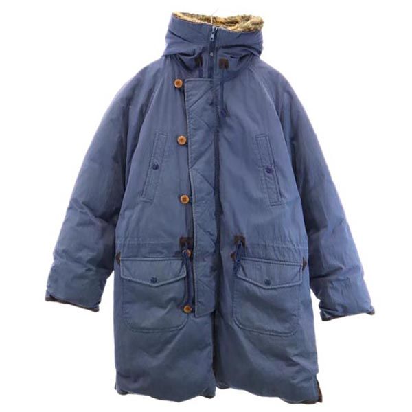 CHAPS RALPH LAUREN チャップスラルフローレン 80s ダウンコート EL 紺系 フード メンズ