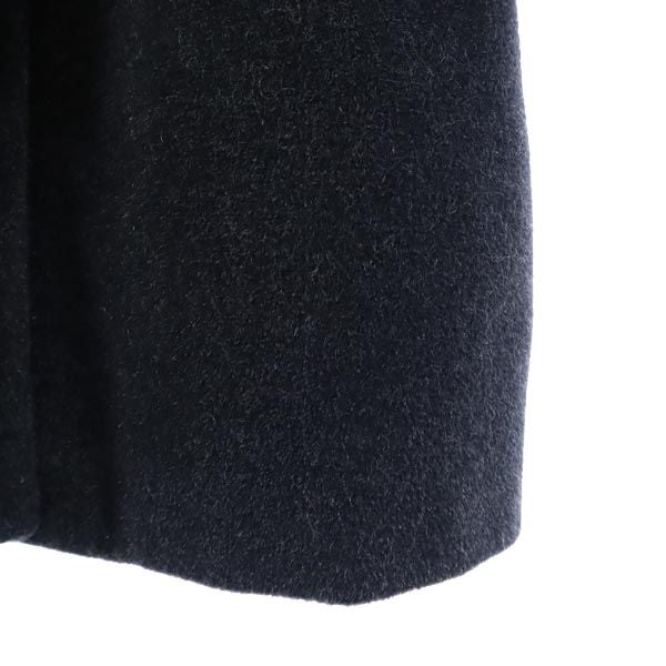 マックスアンドコー イタリア製 モヘヤ ウールブレンド コート 38 グレー系 MAX&CO ウエストリボン レディース