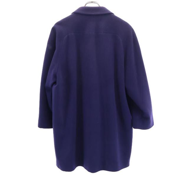 Burberrys バーバリーズ 90s 白タグ ウール チェスターコート 11AR パープル レディース