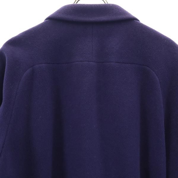 Burberrys バーバリーズ 90s 白タグ ウール チェスターコート 11AR パープル レディース
