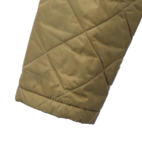 Mackintosh マッキントッシュ キルティングコート 34 キャメル フード レディース