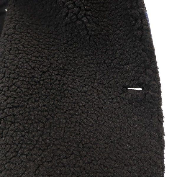 新品 HB エイチビー オルタネイト フーディボア ベスト XL 青 黒 デニムクレイジー切替 メンズ