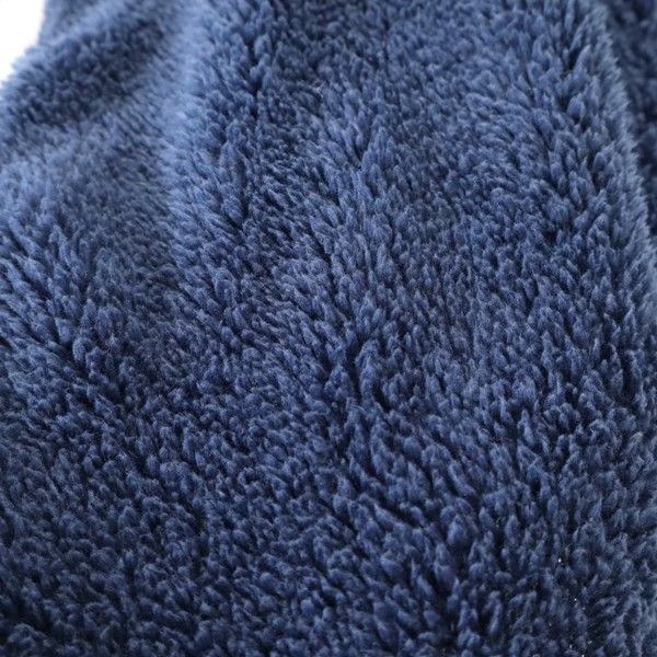 新品 HB エイチビー 長袖 スイッチング ボア カットソー XL 青 切替 トレーナー メンズ