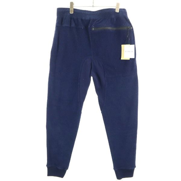 新品 HB エイチビー ルージー トラック パンツ L 紺 ストリート パイル メンズ