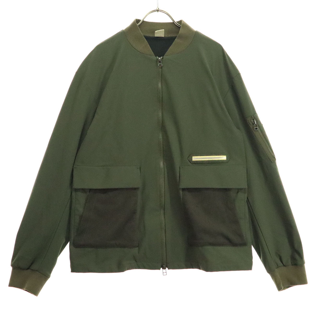 美品 β ベータメン 長袖 ブルゾン L カーキ メンズ