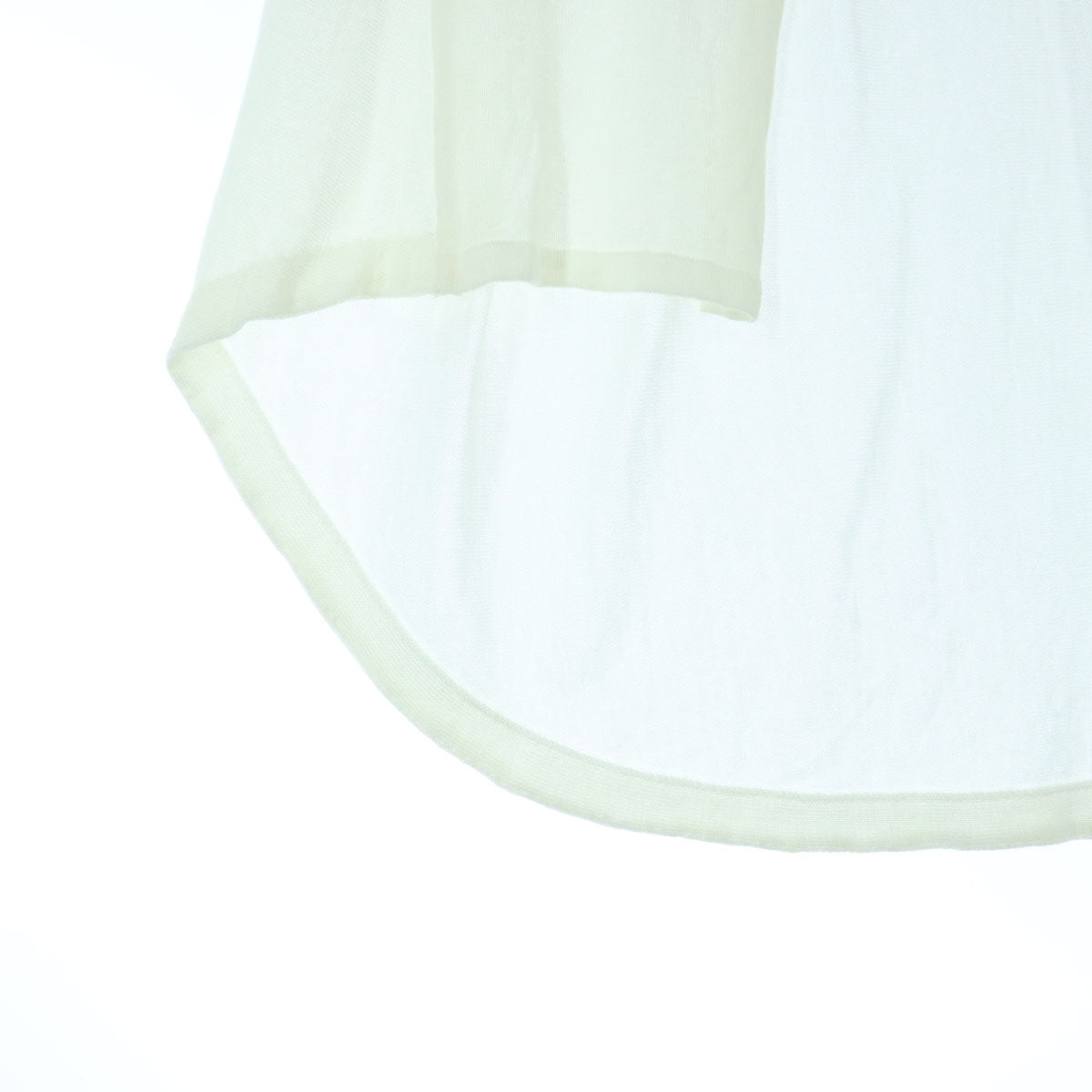 美品 Rene ルネ 長袖 肩レース カーディガン M ホワイト レディース