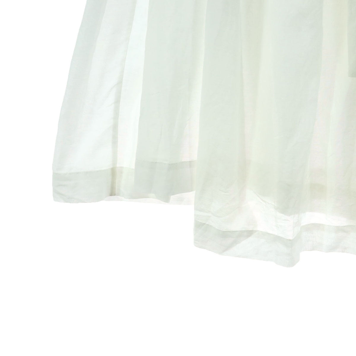 suzuki takayuki スズキタカユキ 日本製 7分袖 ロングワンピース ホワイト レディース