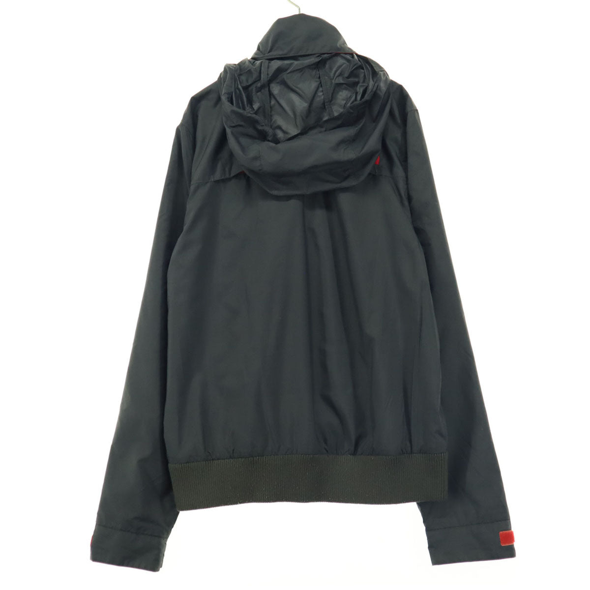 美品 THE NORTH FACE ノースフェイス 刺繍 長袖 ウインドブレーカー ダークグレー系 NPO01134 メンズ