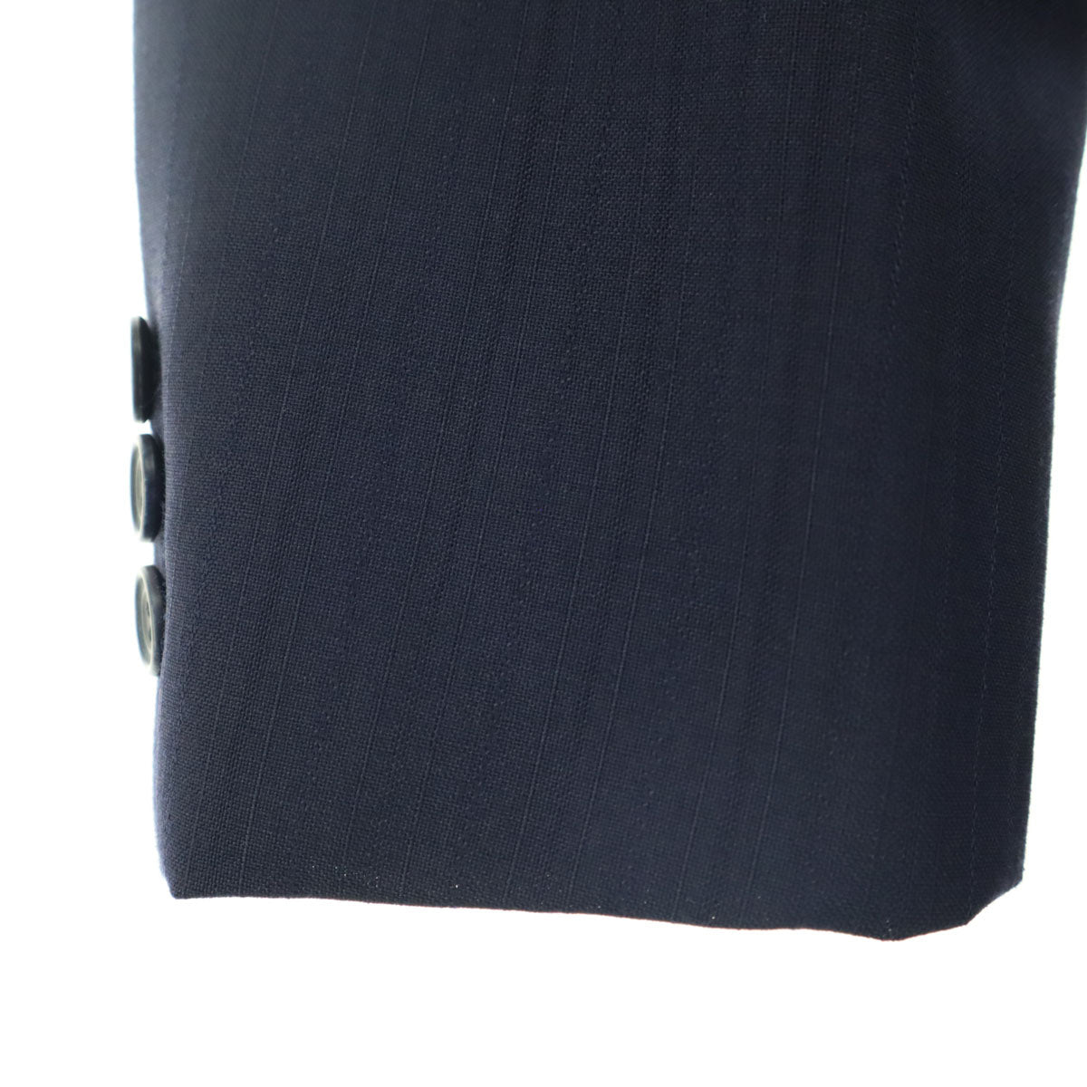 美品 BURBERRY バーバリー 長袖 テーラードジャケット ネイビー C-TK83 メンズ