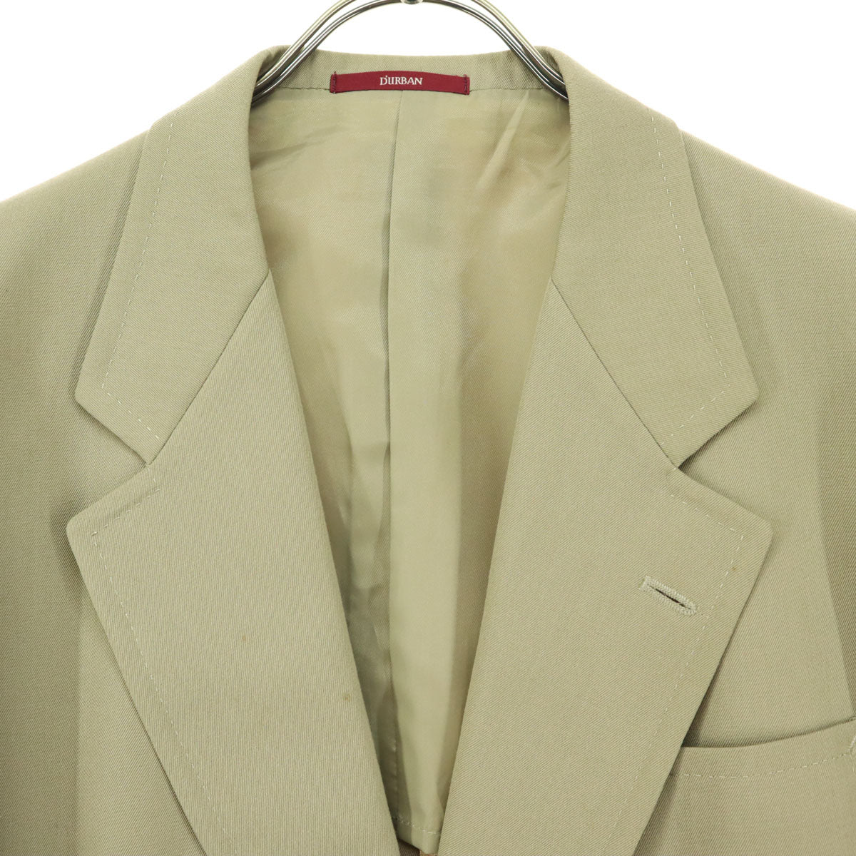 Durban ダーバン 長袖 テーラードジャケット 72 ベージュ レディース