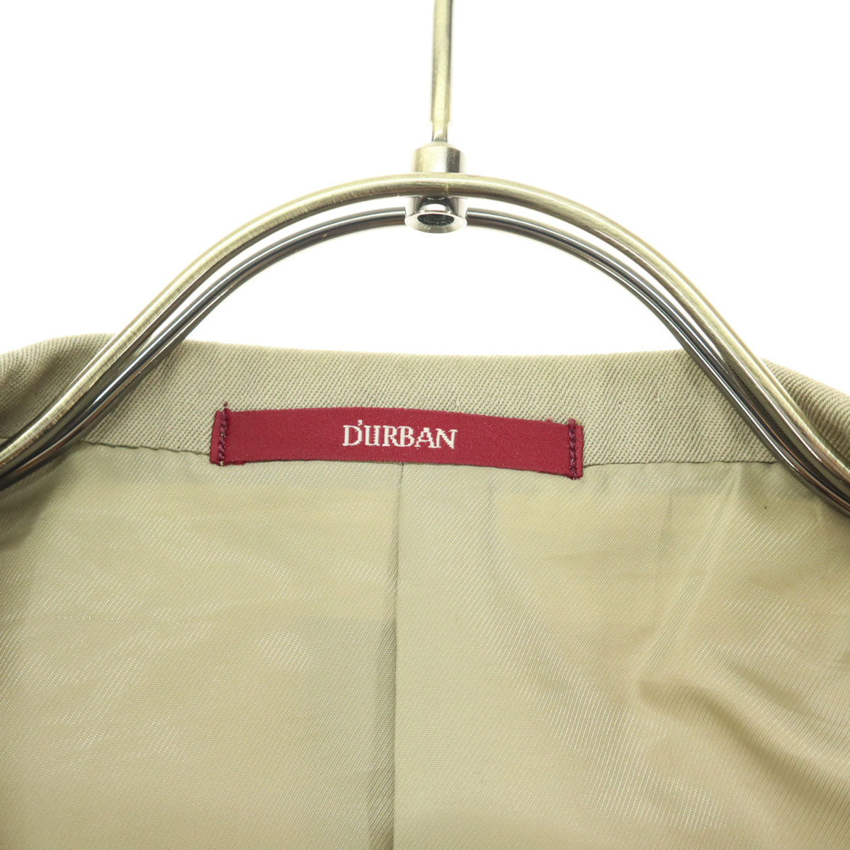 Durban ダーバン 長袖 テーラードジャケット 72 ベージュ レディース