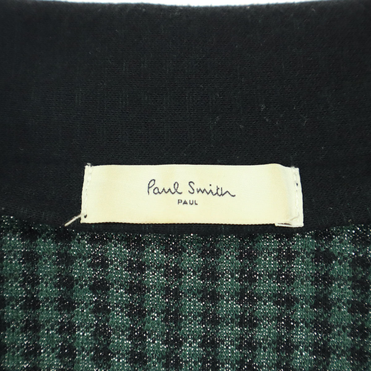 Paul Smith ポールスミス 日本製 長袖 コットンジャケット M ブラック メンズ