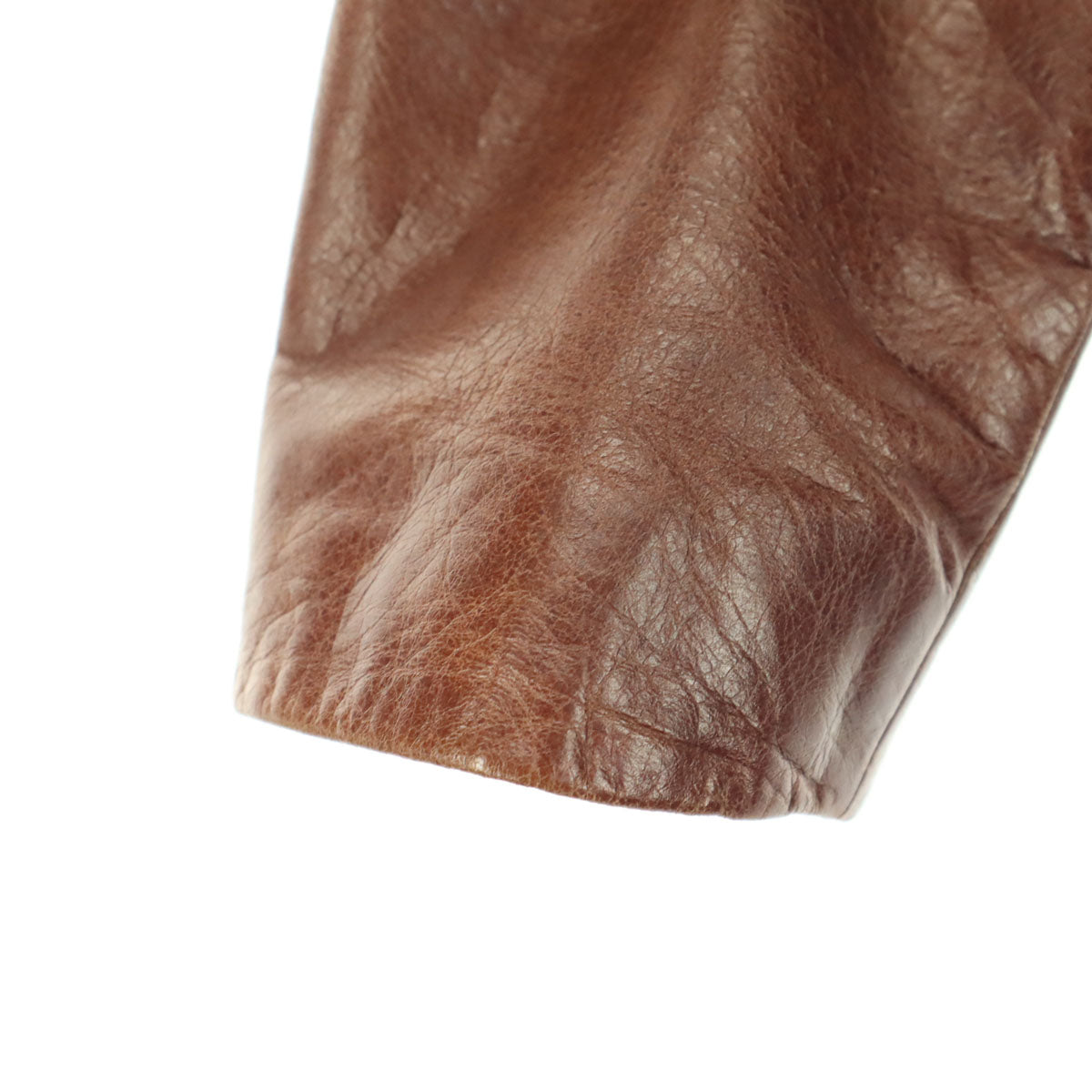 GAP ギャップ 長袖 レザー テーラードジャケット XS ブラウン レディース