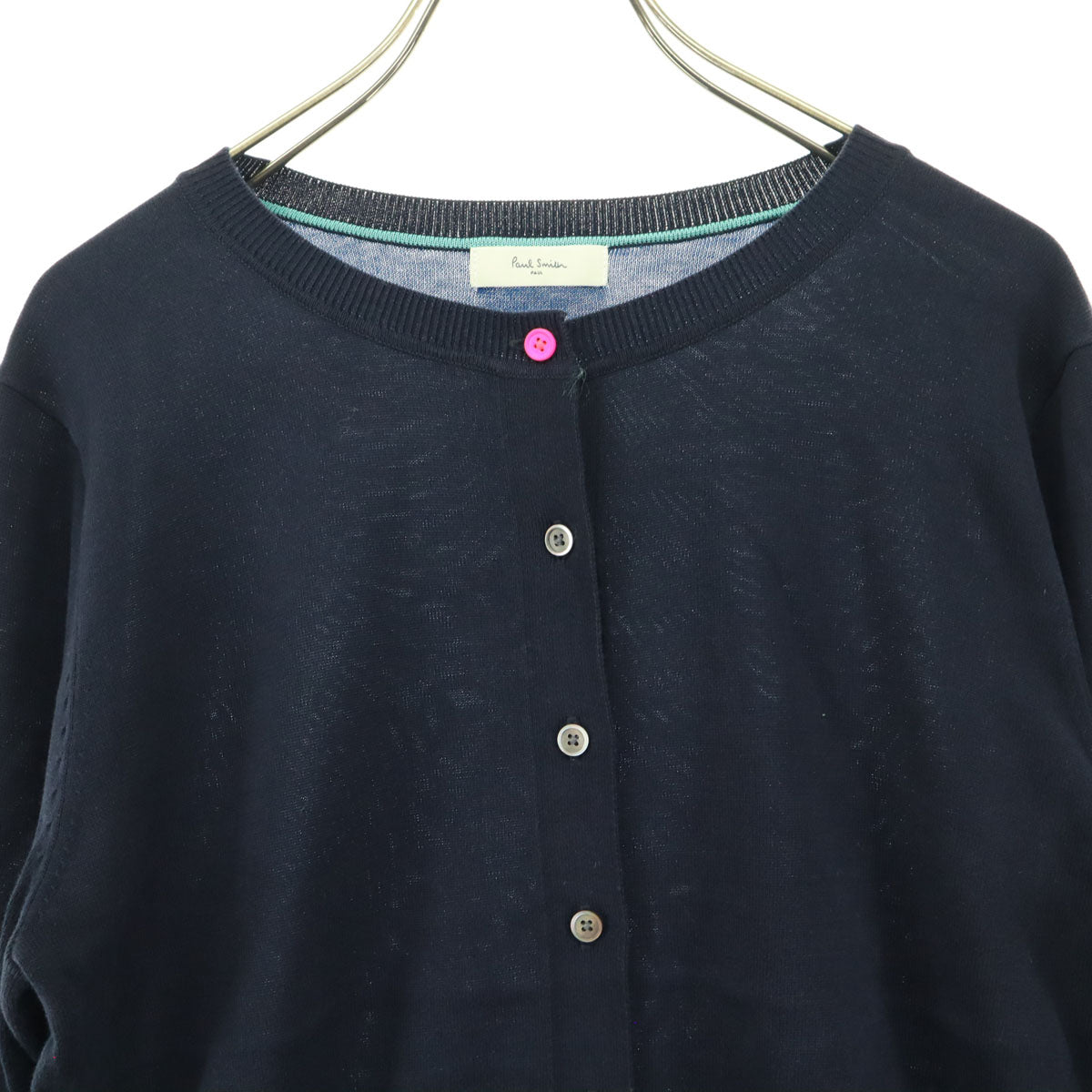 Paul Smith ポールスミス 長袖 カーディガン M ブラック レディース