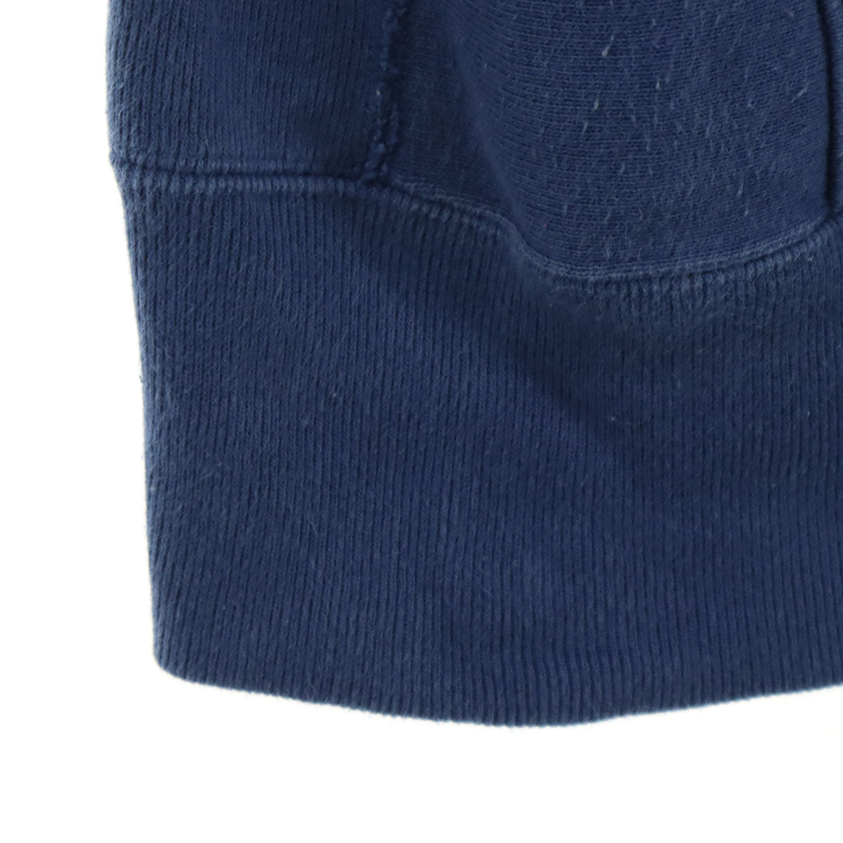 Champion チャンピオン 青単 復刻 リバースウィーブ 長袖 スウェットパーカー M ネイビー メンズ