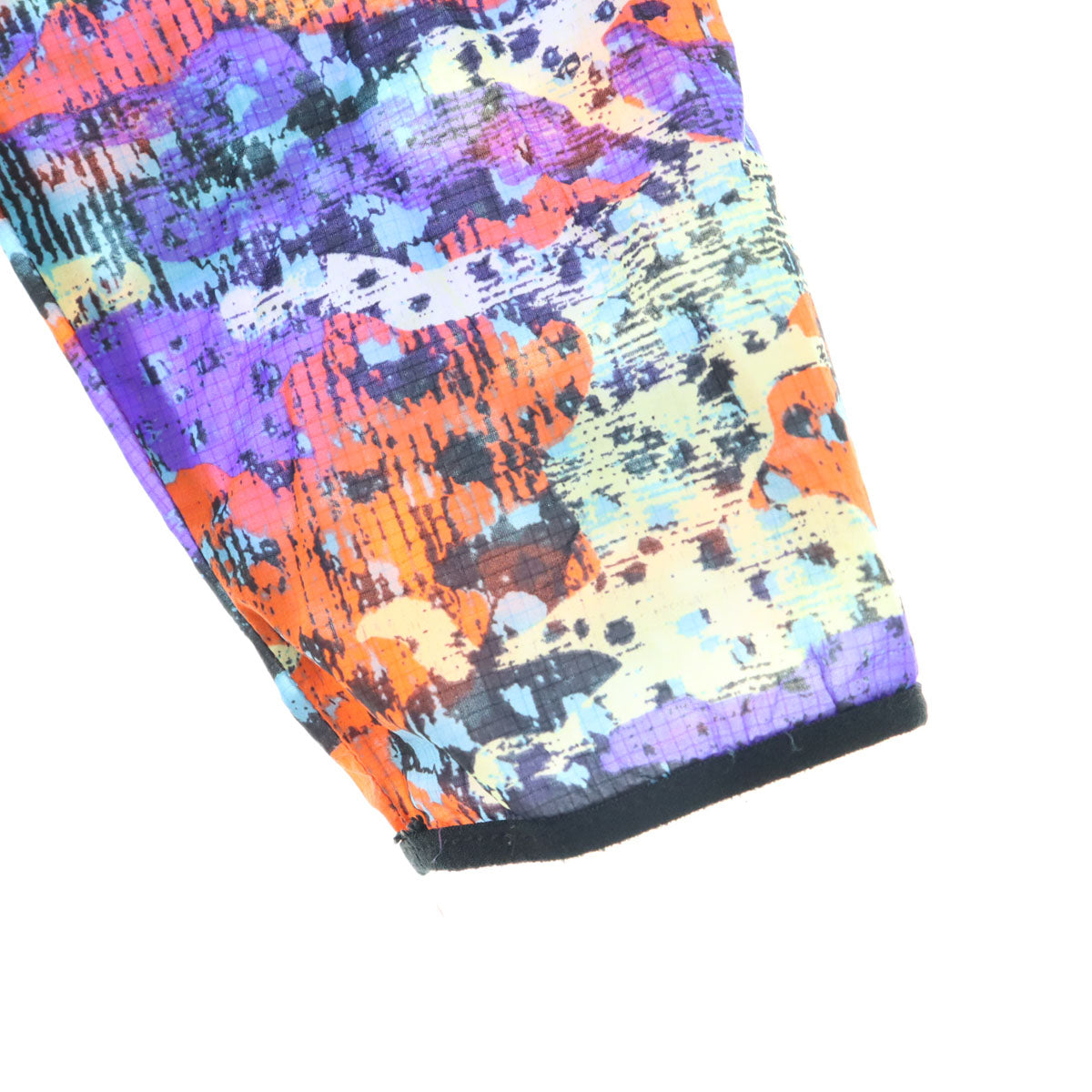 美品 NIKE ナイキ マルチカラー 長袖 ナイロンジャケット S ブルー フーディー メンズ