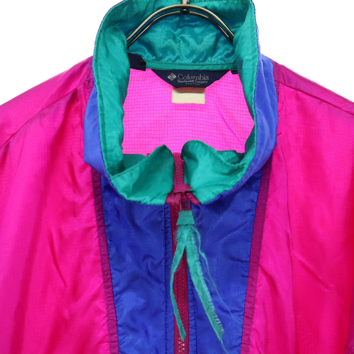 Columbia コロンビア 80s ヴィンテージ 長袖 ジャケット ピンク系 メンズ